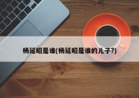杨延昭是谁(杨延昭是谁的儿子?)