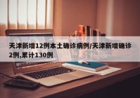 天津新增12例本土确诊病例/天津新增确诊2例,累计130例