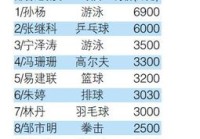 体育什么项目最赚钱