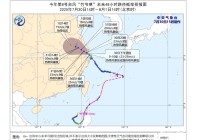 台风暴雨双蓝预警齐发!台风“竹节草”外围将影响山东