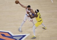 布伦森32+5+5尼克斯2-3步行者 唐斯24+13哈利仅8+6