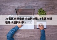 31省区市新增确诊病例6例(31省区市新增确诊病例18例)