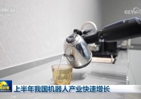 上半年我国机器人产业快速增长