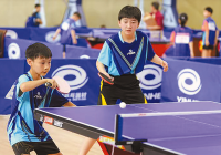 河南省青少年乒乓球冠军赛在驻马店市落幕