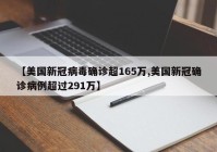 【美国新冠病毒确诊超165万,美国新冠确诊病例超过291万】