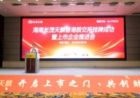 海南长茂天麟香港股交所挂牌成功 多方聚力共谋企业发展新篇章