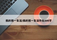 我的初一生活/我的初一生活作文800字