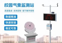 校园自动气象观测系统:从数据到认知让科学教育落地