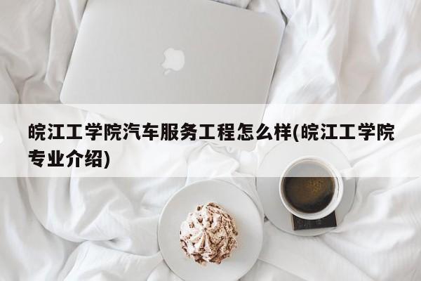 皖江工学院汽车服务工程怎么样(皖江工学院专业介绍)