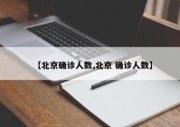 【北京确诊人数,北京 确诊人数】