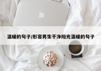温暖的句子/形容男生干净阳光温暖的句子
