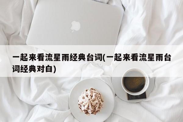 一起来看流星雨经典台词(一起来看流星雨台词经典对白)